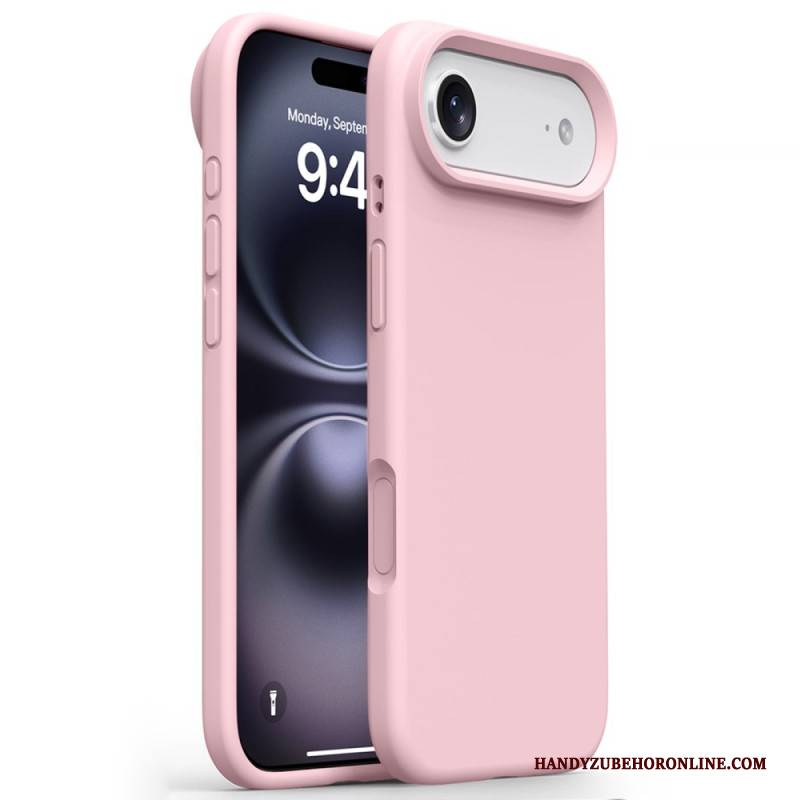 Hülle iPhone Air Flüssigsilikon Und Mikrofaser