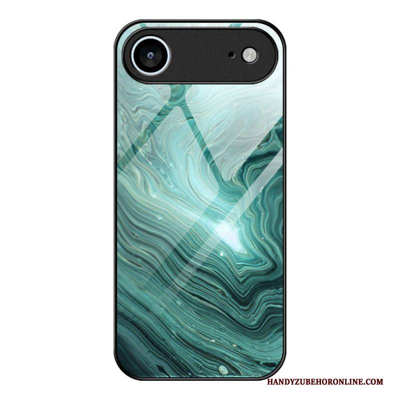 Hülle iPhone Air Gehärtetes Glas Mit Marmormuster