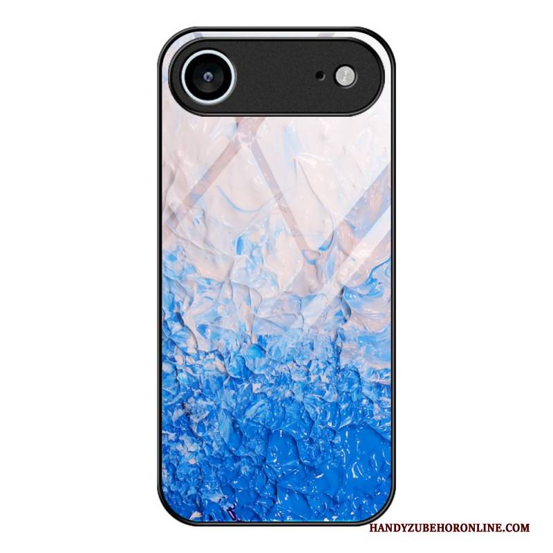 Hülle iPhone Air Gehärtetes Glas Mit Marmormuster