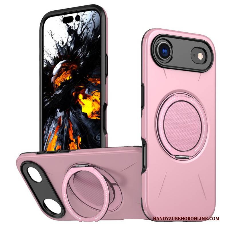 Hülle iPhone Air Handyhülle Magsafe Mit Drehbarem Halter Im Metallic-look