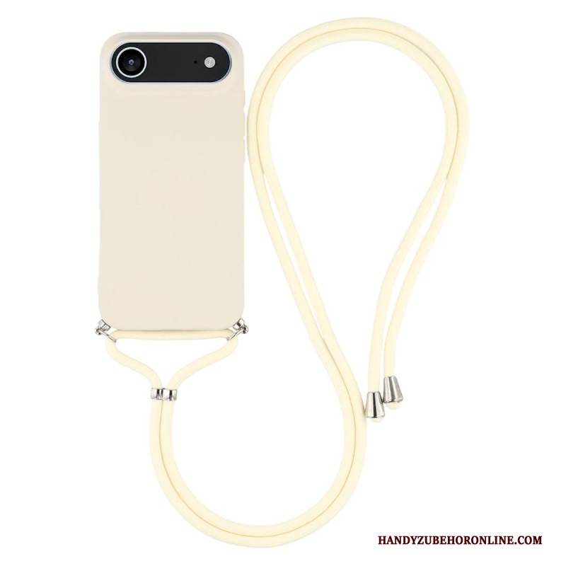 Hülle iPhone Air Klassischer Kartenhalter Mit Kordel