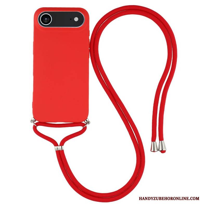 Hülle iPhone Air Klassischer Kartenhalter Mit Kordel