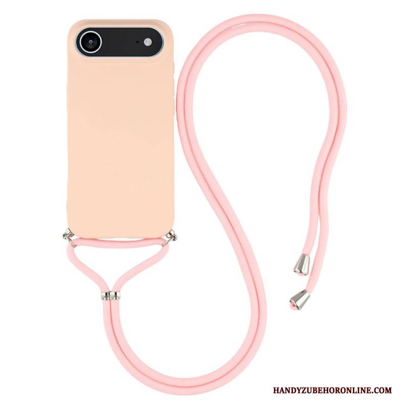 Hülle iPhone Air Klassischer Kartenhalter Mit Kordel