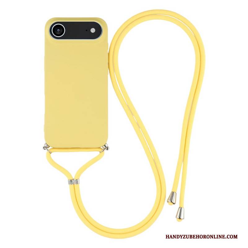 Hülle iPhone Air Klassischer Kartenhalter Mit Kordel