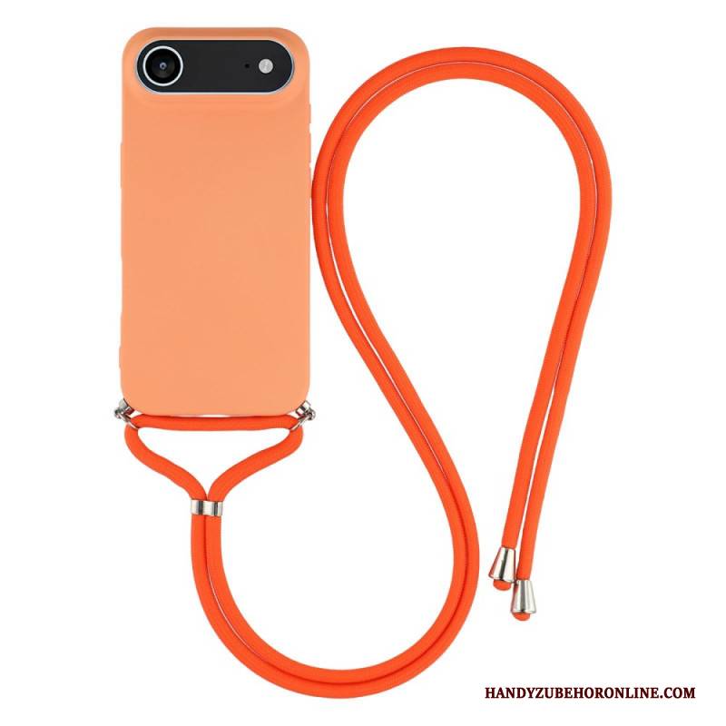 Hülle iPhone Air Klassischer Kartenhalter Mit Kordel