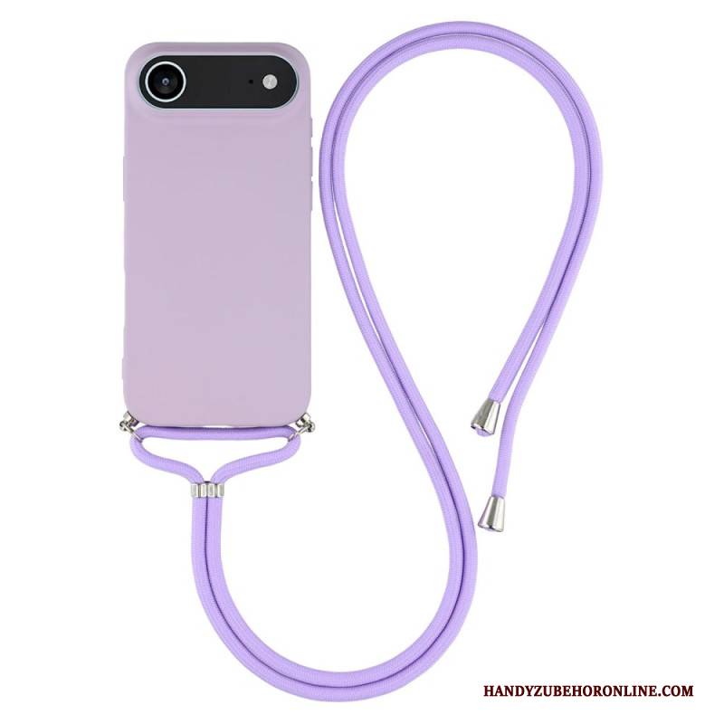 Hülle iPhone Air Klassischer Kartenhalter Mit Kordel