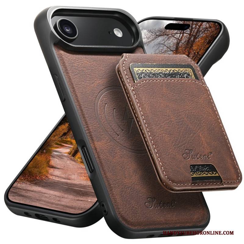 Hülle iPhone Air Magsafe-kompatibel Mit Ständer Und Abnehmbarem Kartenhalter