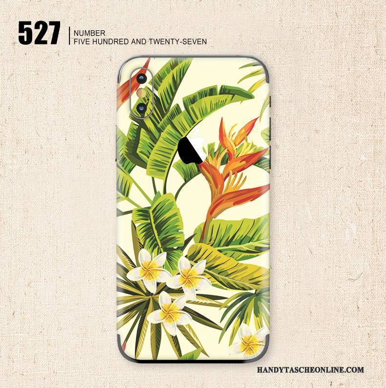 Hülle iPhone X Gemalt Membran Kunst, Case iPhone X Farbe