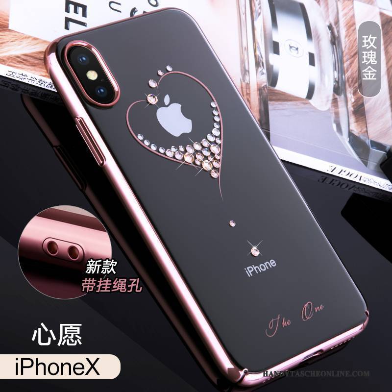 Hülle iPhone X Luxus Trend Neu, Case iPhone X Taschen Anti-sturz Handyhüllen
