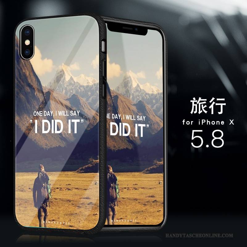 Hülle iPhone X Silikon Trend Schlank, Case iPhone X Taschen Gelb Neu