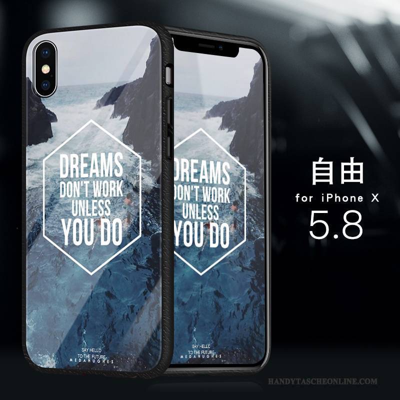 Hülle iPhone X Silikon Trend Schlank, Case iPhone X Taschen Gelb Neu