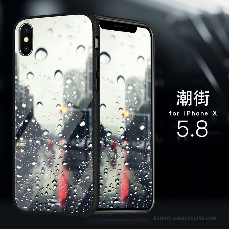 Hülle iPhone X Silikon Trend Schlank, Case iPhone X Taschen Gelb Neu