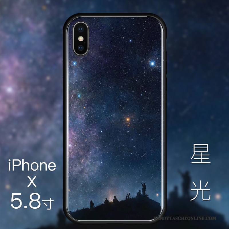 Hülle iPhone X Silikon Trend Schlank, Case iPhone X Taschen Gelb Neu