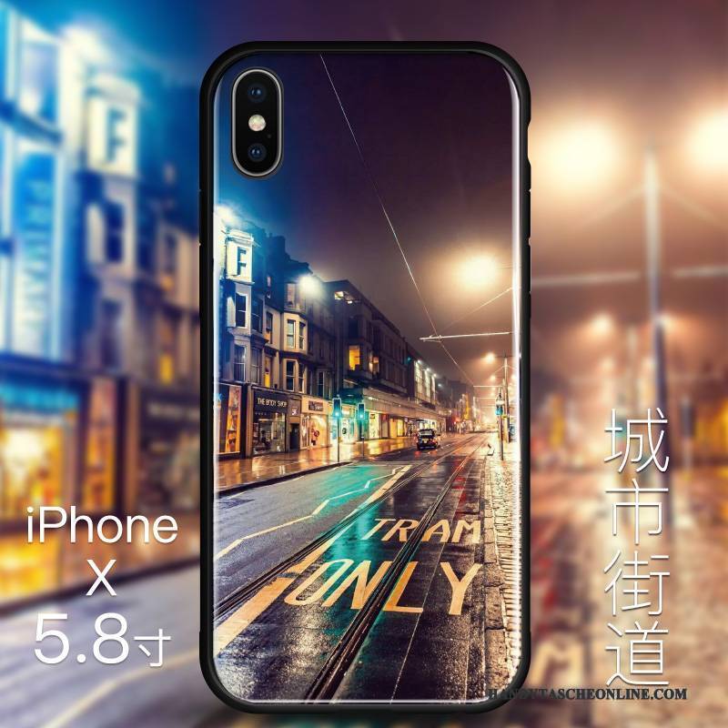 Hülle iPhone X Silikon Trend Schlank, Case iPhone X Taschen Gelb Neu