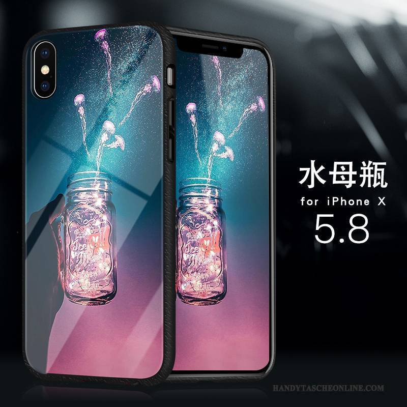 Hülle iPhone X Silikon Trend Schlank, Case iPhone X Taschen Gelb Neu