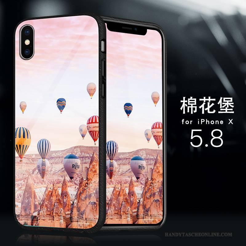 Hülle iPhone X Silikon Trend Schlank, Case iPhone X Taschen Gelb Neu