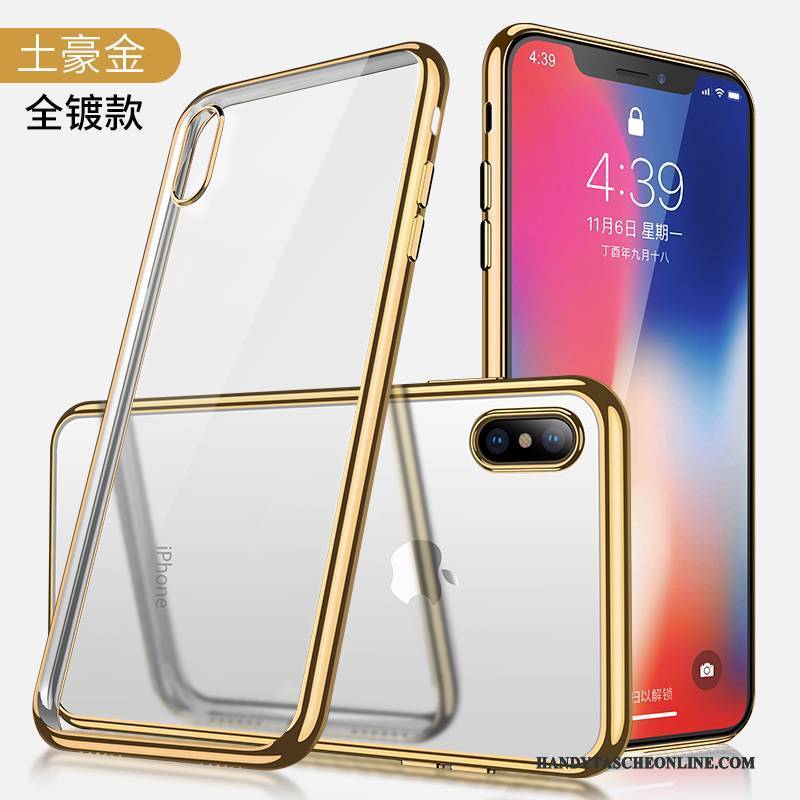 Hülle iPhone X Taschen Anti-sturz Neu, Case iPhone X Silikon Schlank Transparent