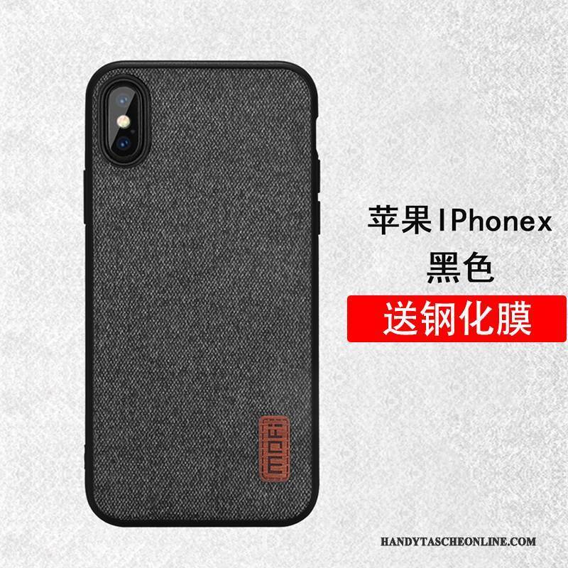 Hülle iPhone X Taschen Trendmarke Anti-sturz, Case iPhone X Farbe Handyhüllen Schlank