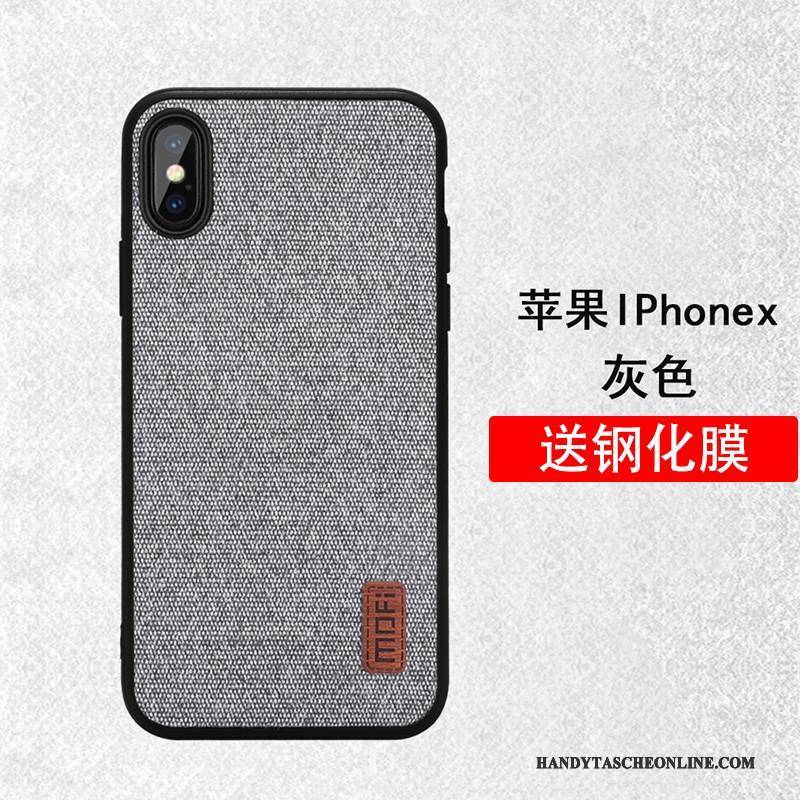 Hülle iPhone X Taschen Trendmarke Anti-sturz, Case iPhone X Farbe Handyhüllen Schlank