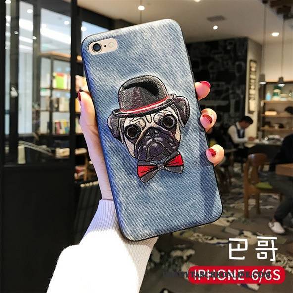 Hülle iPhone X Weiche Grau Anti-sturz, Case iPhone X Taschen Neu Stickerei