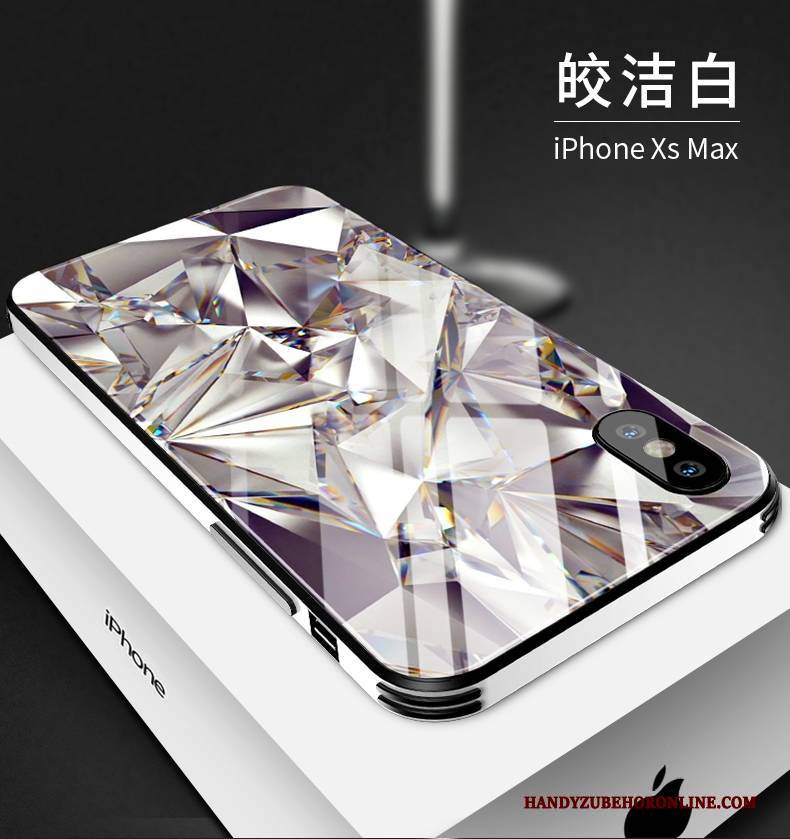 Hülle iPhone Xs Max Silikon Anti-sturz Schlank, Case iPhone Xs Max Taschen Neu Glas