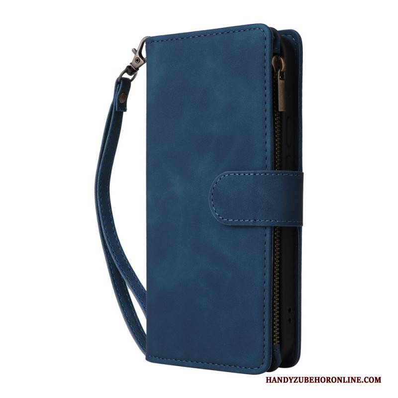 Lederhüllen Für Google Pixel 10 / 10 Pro Geldbörse Mit Reißverschlusstasche