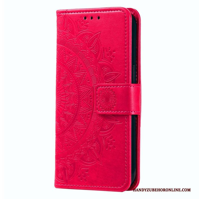 Lederhüllen Für Google Pixel 10 Pro Xl Mandala Sonne