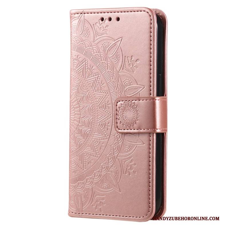 Lederhüllen Für Google Pixel 10 Pro Xl Mandala Sonne