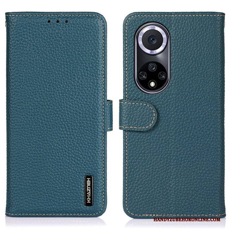 Lederhüllen Für Honor 50 Khazneh Litschi-leder