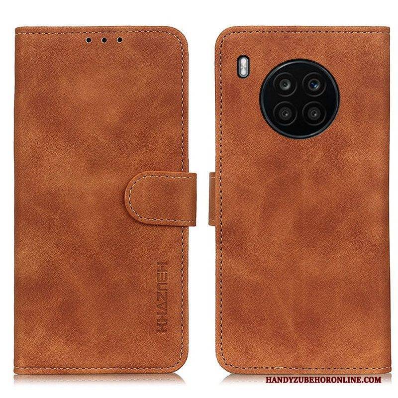 Lederhüllen Für Honor 50 Lite Khazneh Vintage-ledereffekt