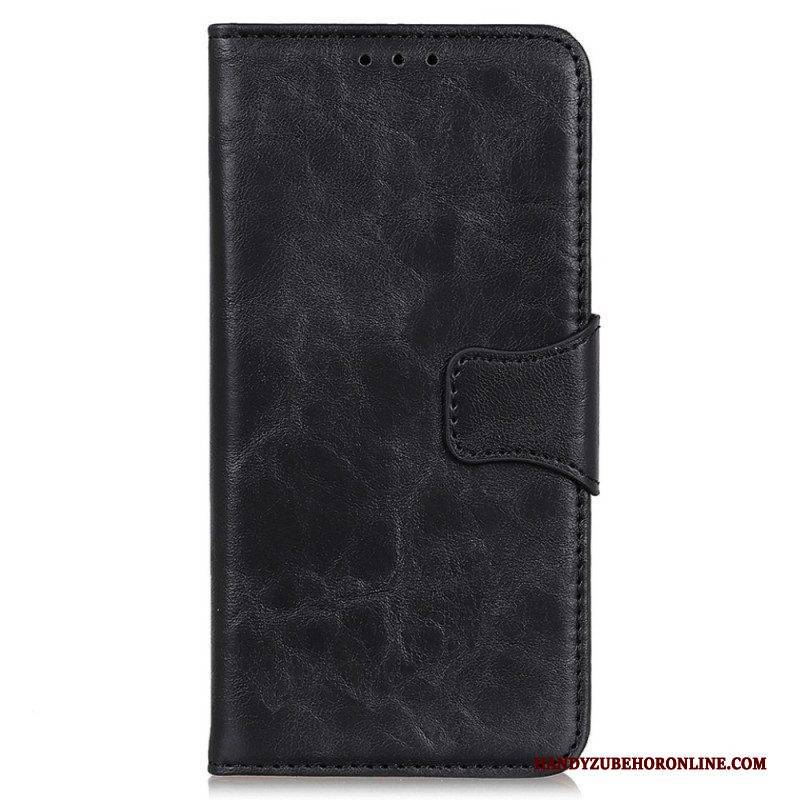 Lederhüllen Für Honor 50 Lite Reversibler Magnetverschluss