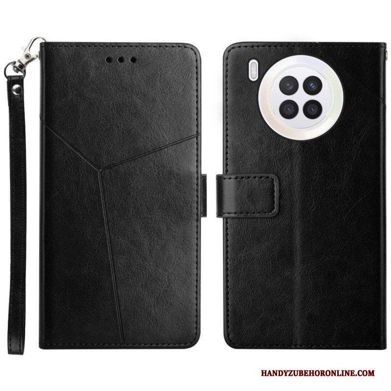 Lederhüllen Für Honor 50 Lite Stil Leder Geo Y Design