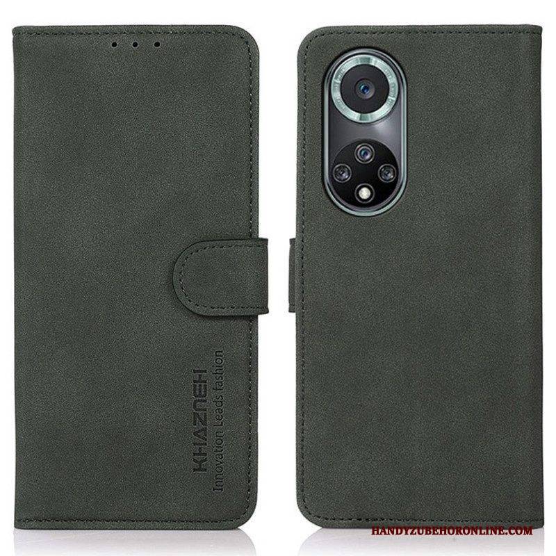 Lederhüllen Für Honor 50 Pro Pro Leder-effekt-mode Khazneh