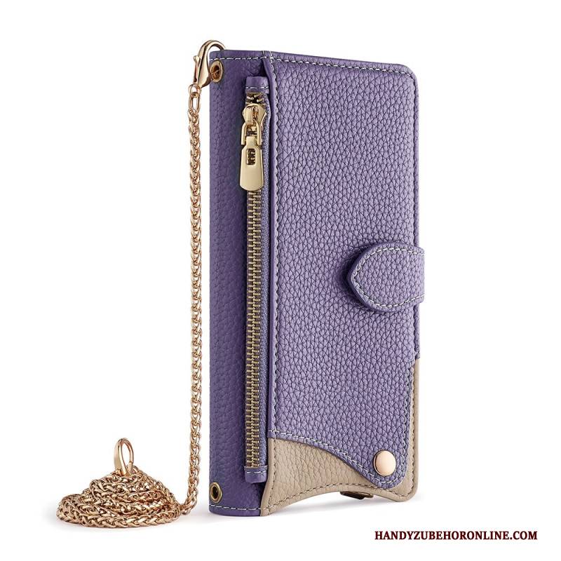 Lederhüllen Für Huawei Pura 80 Geldbörse Mit Kette