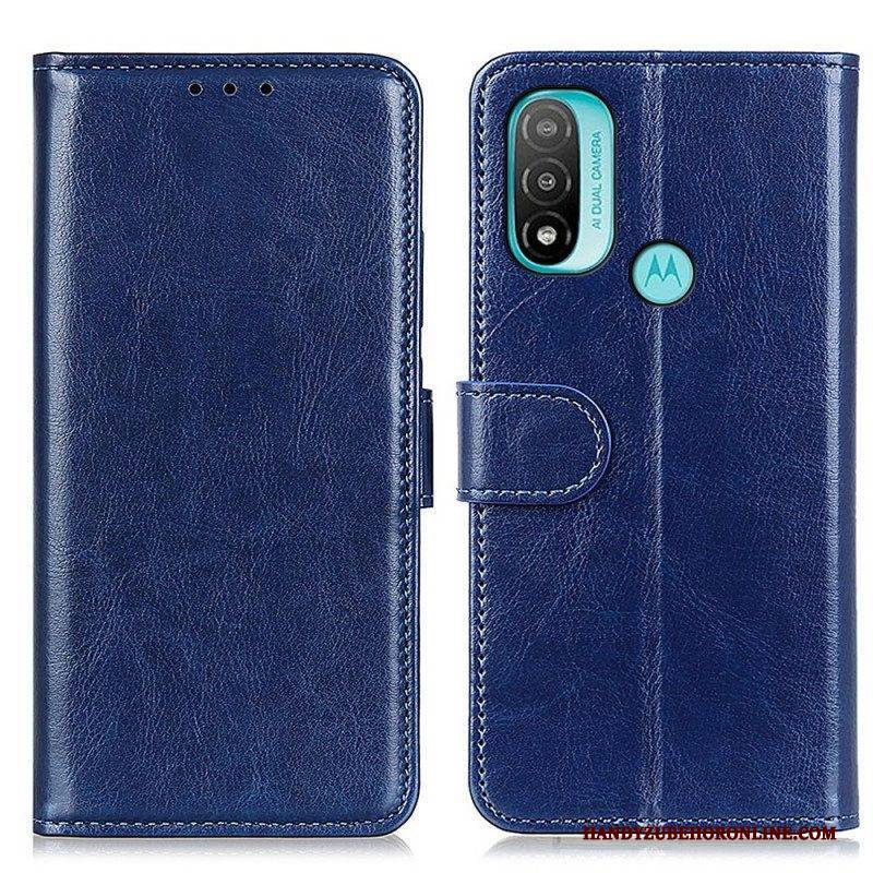 Lederhüllen Für Moto E40 / E30 / E20 Gefrorene Finesse