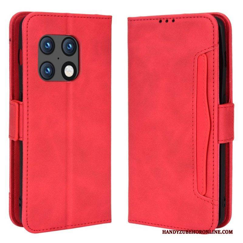 Lederhüllen Für OnePlus 10 Pro 5G Multi-card Premier Class