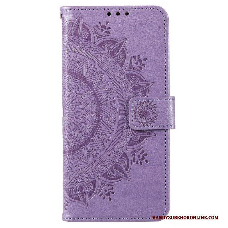 Lederhüllen Für OnePlus Nord CE 2 5G Blumenmandala
