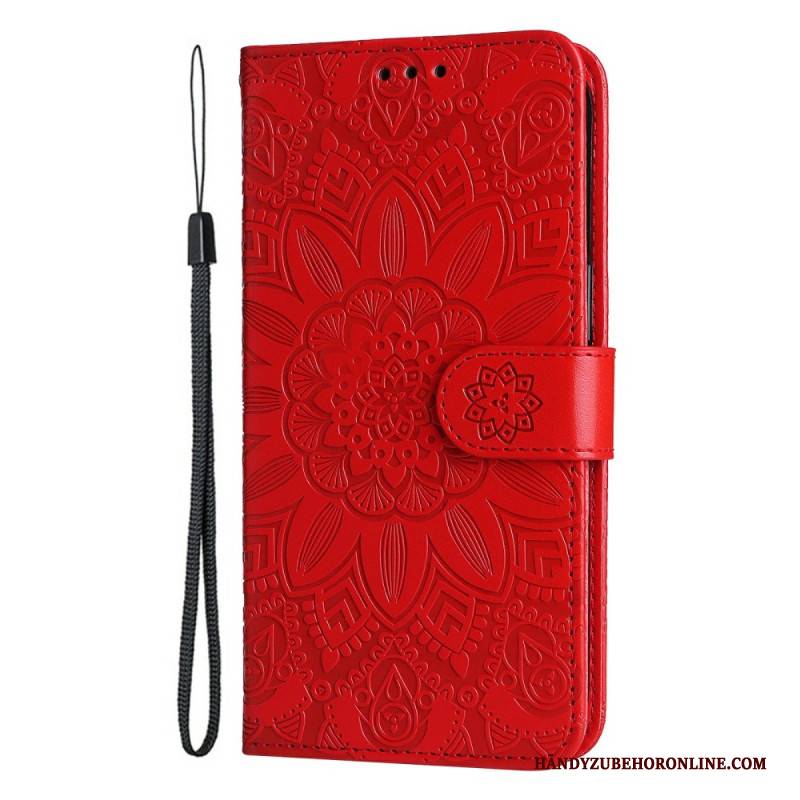 Lederhüllen Für Oneplus 13 Sonnenblumenmuster