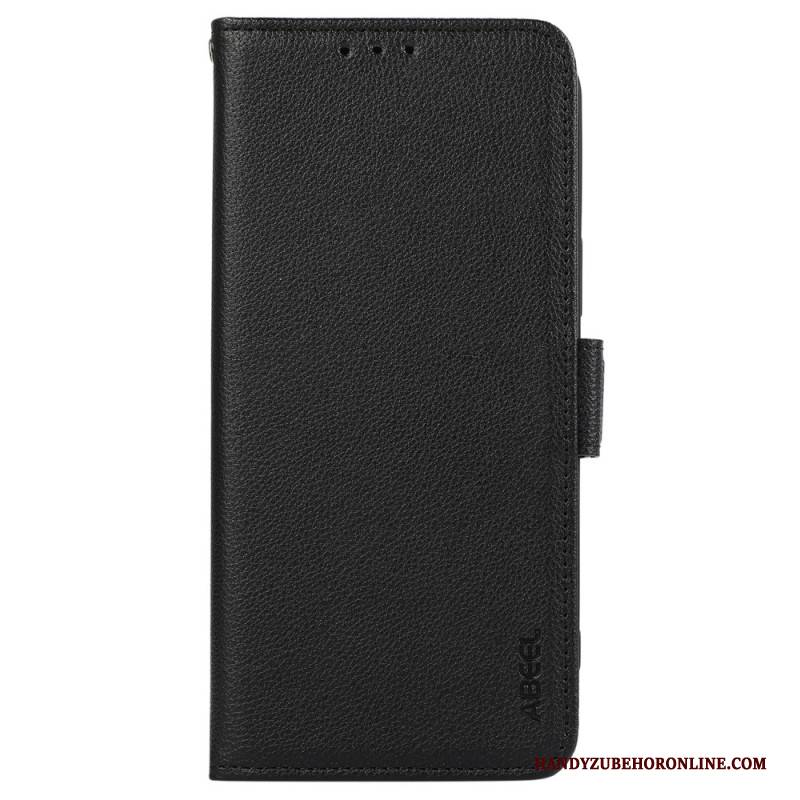 Lederhüllen Für Oneplus 13r Abeel Mit Gebranntem Effekt