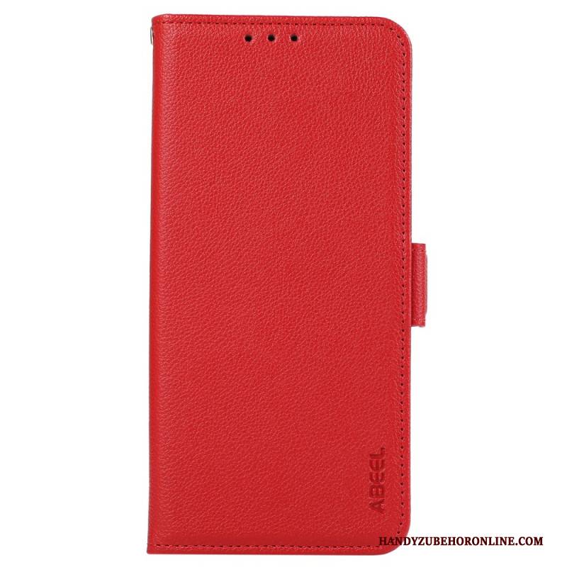 Lederhüllen Für Oneplus 13r Abeel Mit Gebranntem Effekt