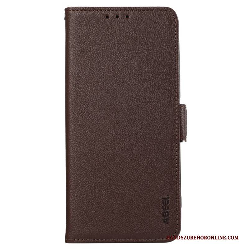 Lederhüllen Für Oneplus 13r Abeel Mit Gebranntem Effekt