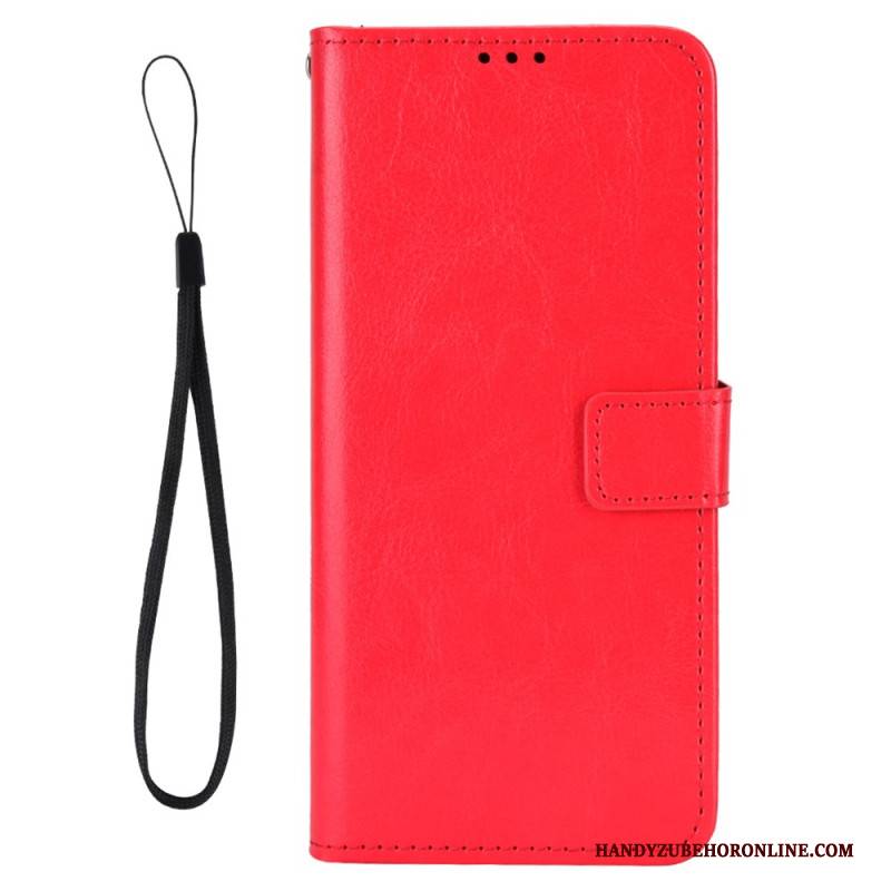 Lederhüllen Für Oneplus 13r Auffälliges Kunstleder