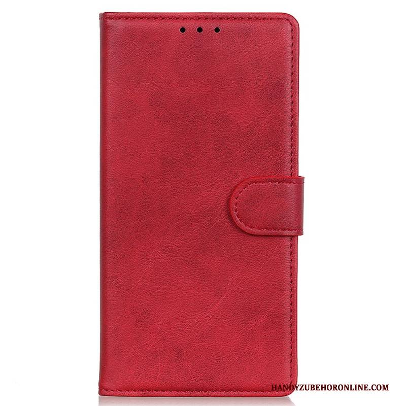 Lederhüllen Für Oneplus 13r Mattes Kunstleder