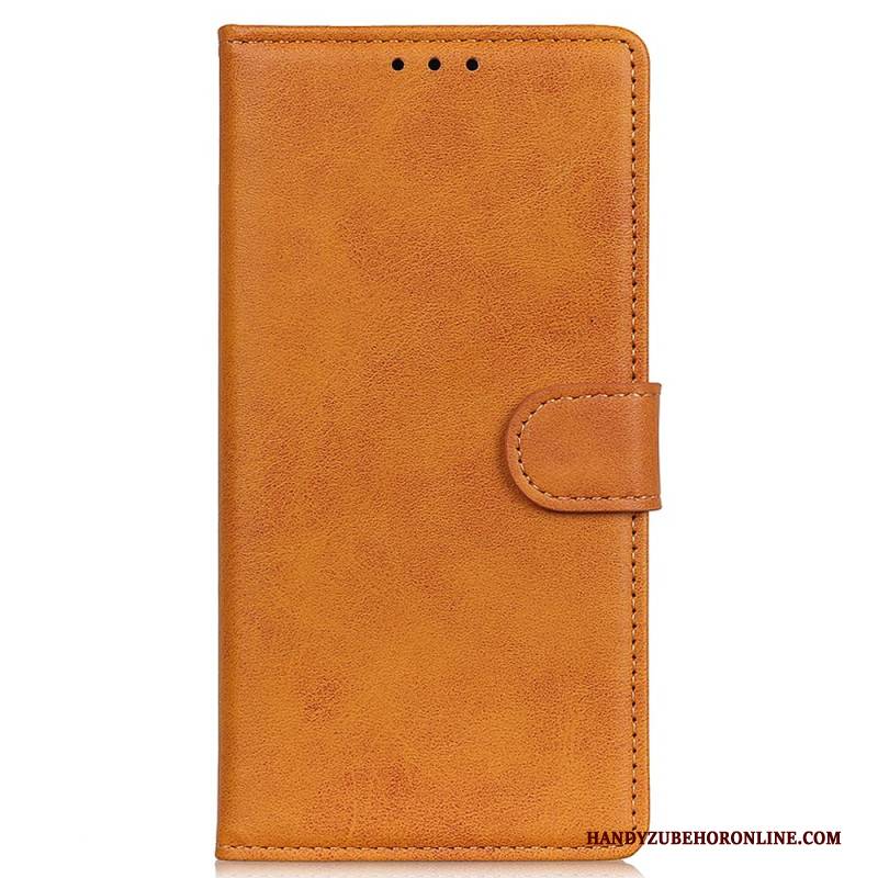 Lederhüllen Für Oneplus 13r Mattes Kunstleder