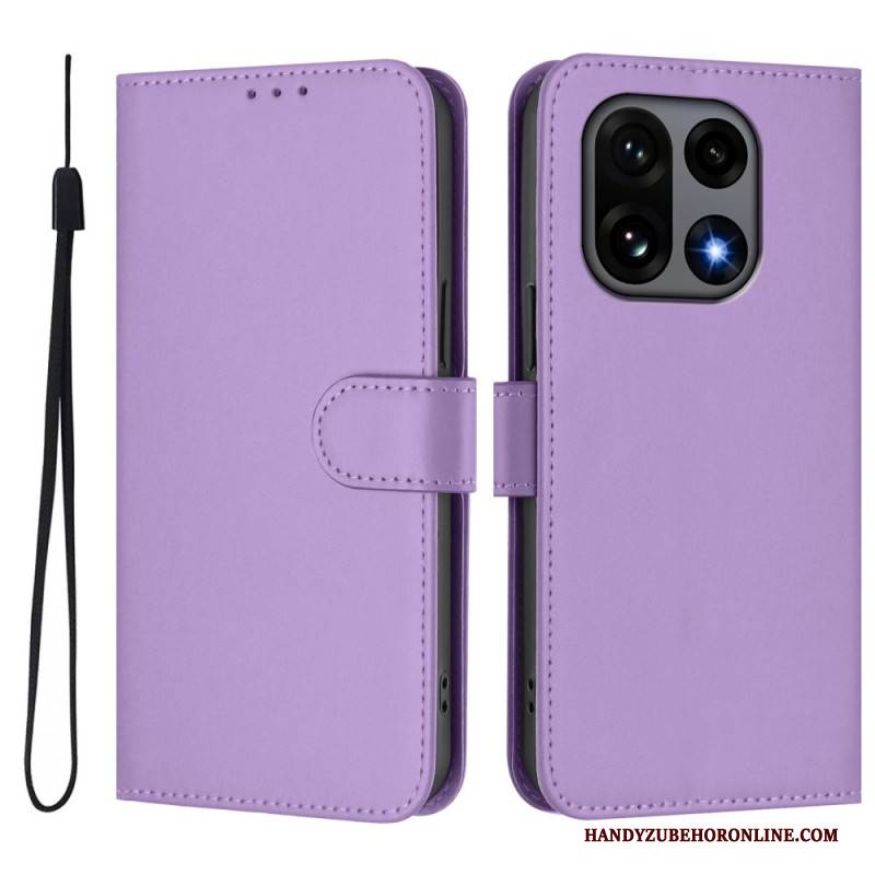 Lederhüllen Für Oneplus 15 Schlicht