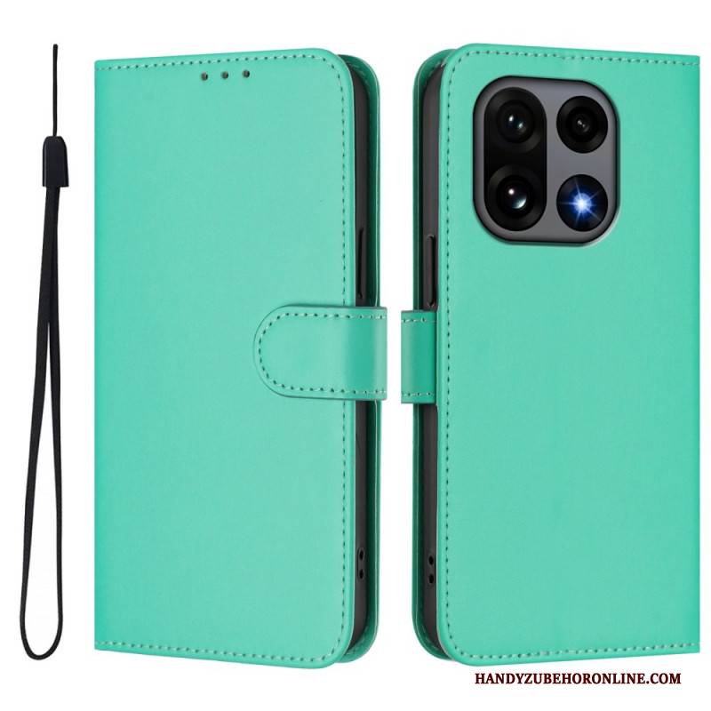 Lederhüllen Für Oneplus 15 Schlicht