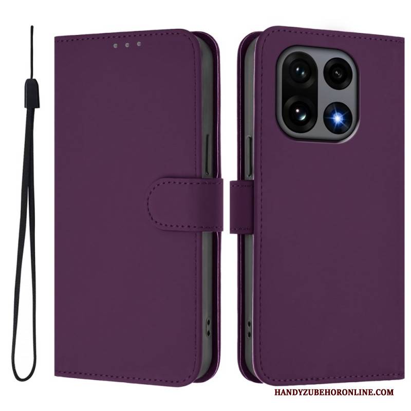 Lederhüllen Für Oneplus 15 Schlicht