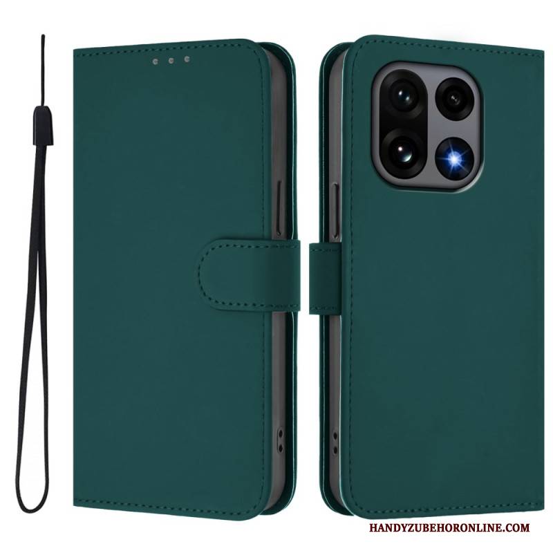 Lederhüllen Für Oneplus 15 Schlicht