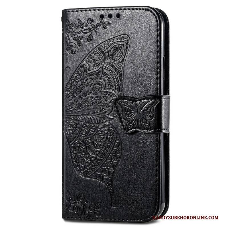 Lederhüllen Für Oneplus Nord 4 Barocker Schmetterling