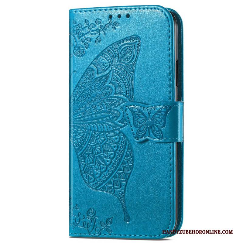 Lederhüllen Für Oneplus Nord 4 Barocker Schmetterling